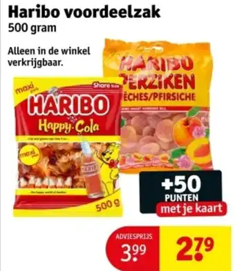 Kruidvat Haribo voordeelzak aanbieding