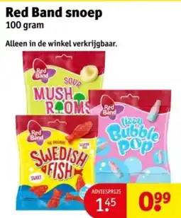 Kruidvat Red Band snoep aanbieding