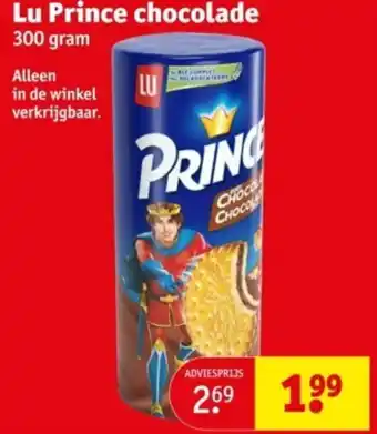 Kruidvat Lu Prince chocolade aanbieding
