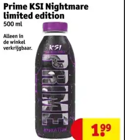 Kruidvat Prime KSI Nightmare limited edition aanbieding