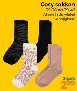 Trekpleister Cosy sokken aanbieding