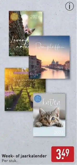 ALDI Week of Jaarkalender aanbieding