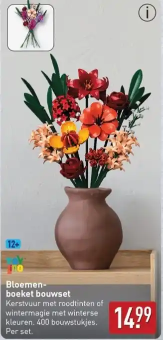 ALDI Bloemenboeket Bouwset aanbieding