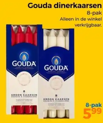 Trekpleister Gouda dinerkaarsen aanbieding
