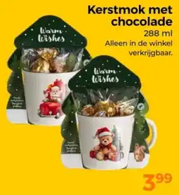 Trekpleister Kerstmok met Chocolade aanbieding