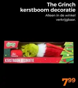 Trekpleister The Grinch kerstboom decoratie aanbieding