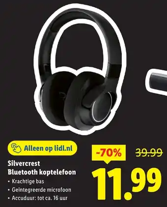 Lidl Silvercrest Bluetooth koptelefoon aanbieding