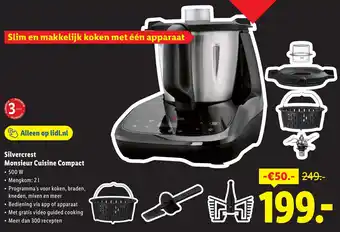 Lidl Silvercrest Monsieur Cuisine Compact aanbieding