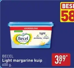 ALDI Becel Light Margarine Kuip aanbieding