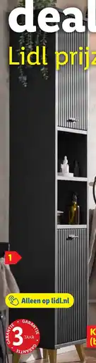 Lidl Livarno home Hoge badkamerkast aanbieding