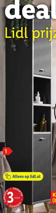 Lidl Livarno home Hoge badkamerkast aanbieding