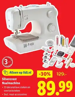 Lidl Silvercrest Naaimachine aanbieding