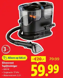 Lidl Silvercrest Tapijtreiniger aanbieding
