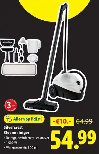 Lidl Silvercrest Stoomreiniger aanbieding