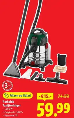 Lidl Parkside Tapijtreiniger aanbieding