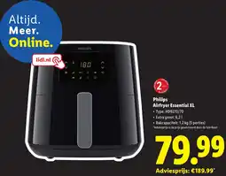 Lidl Philips Airfryer Essential XL aanbieding