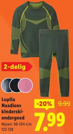 Lidl Lupilu Naadloos kinderski-ondergoed aanbieding