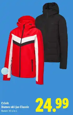 Lidl Crivit Dames ski-jas Classic aanbieding