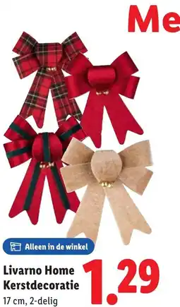 Lidl Livarno Home Kerstdecoratie aanbieding
