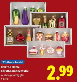 Lidl Livarno Home Kerstboomdecoratie aanbieding