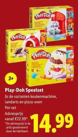 Lidl Play-Doh Speelset aanbieding