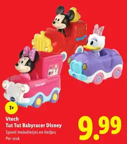 Lidl Vtech Tut Tut Babyracer Disney aanbieding