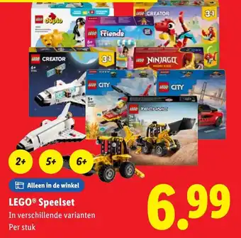 Lidl Lego Speelset aanbieding