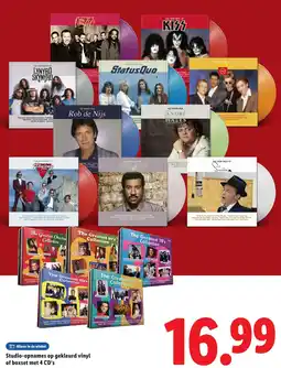 Lidl Studio-opnames op gekleurd vinyl of boxset met 4 CD's aanbieding