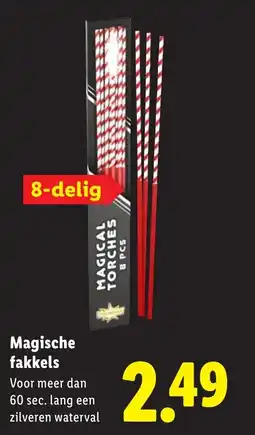 Lidl Magische fakkels aanbieding