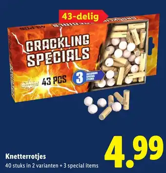 Lidl Knetterrotjes aanbieding