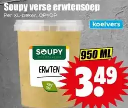 Dirk Soupy verse erwtensoep aanbieding