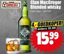 Dirk Clan MacGregor Blended whisky aanbieding