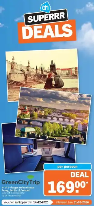 Albert Heijn GreenCity Trip aanbieding