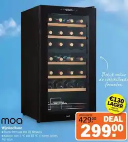 Albert Heijn Moa Wijnkoelkast aanbieding