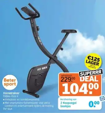 Albert Heijn Beter sport Hometrainer aanbieding