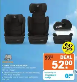 Albert Heijn Deryan Charlie i-Size autostoeltje aanbieding