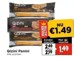 Vomar Voordeelmarkt Qizini Panini aanbieding