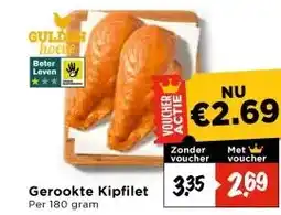 Vomar Voordeelmarkt Gerookte Kipfilet aanbieding