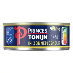 Dirk Princes Tonijnstukken in zonnebloemolie aanbieding