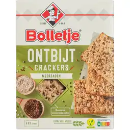 Dirk Bolletje Ontbijtcrackers meerzaden 4 x 3 stuks aanbieding