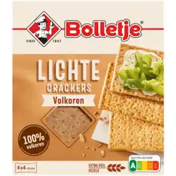 Dirk Bolletje Lichte crackers volkoren aanbieding