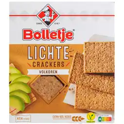 Dirk Bolletje Lichte crackers volkoren aanbieding