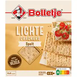 Dirk Bolletje Lichte crackers spelt 4 x 4 stuks aanbieding