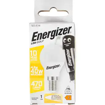 Dirk Non food Energizer smd led kogel e14 4.9 lumen 270 aanbieding