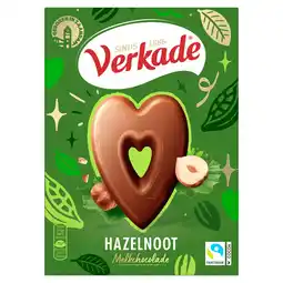 Dirk Verkade Chocolade hart melk hazelnoot aanbieding