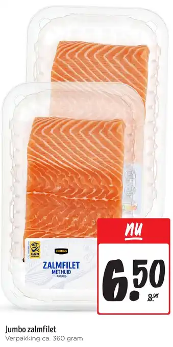 Jumbo Jumbo zalmfilet aanbieding