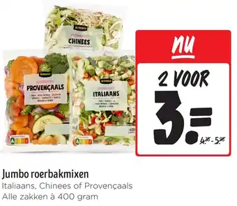 Jumbo Jumbo roerbakmixen aanbieding