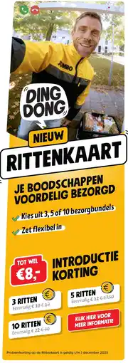 Jumbo Rittenkaart aanbieding