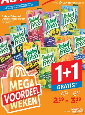 Coop DubbelFrisss of DubbelFrisss Boost aanbieding