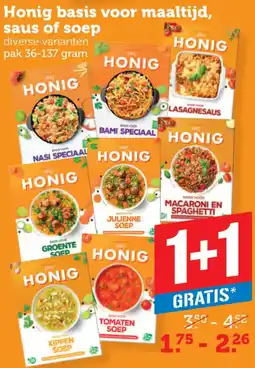 Coop Honig basis voor maaltijd, saus of soep aanbieding